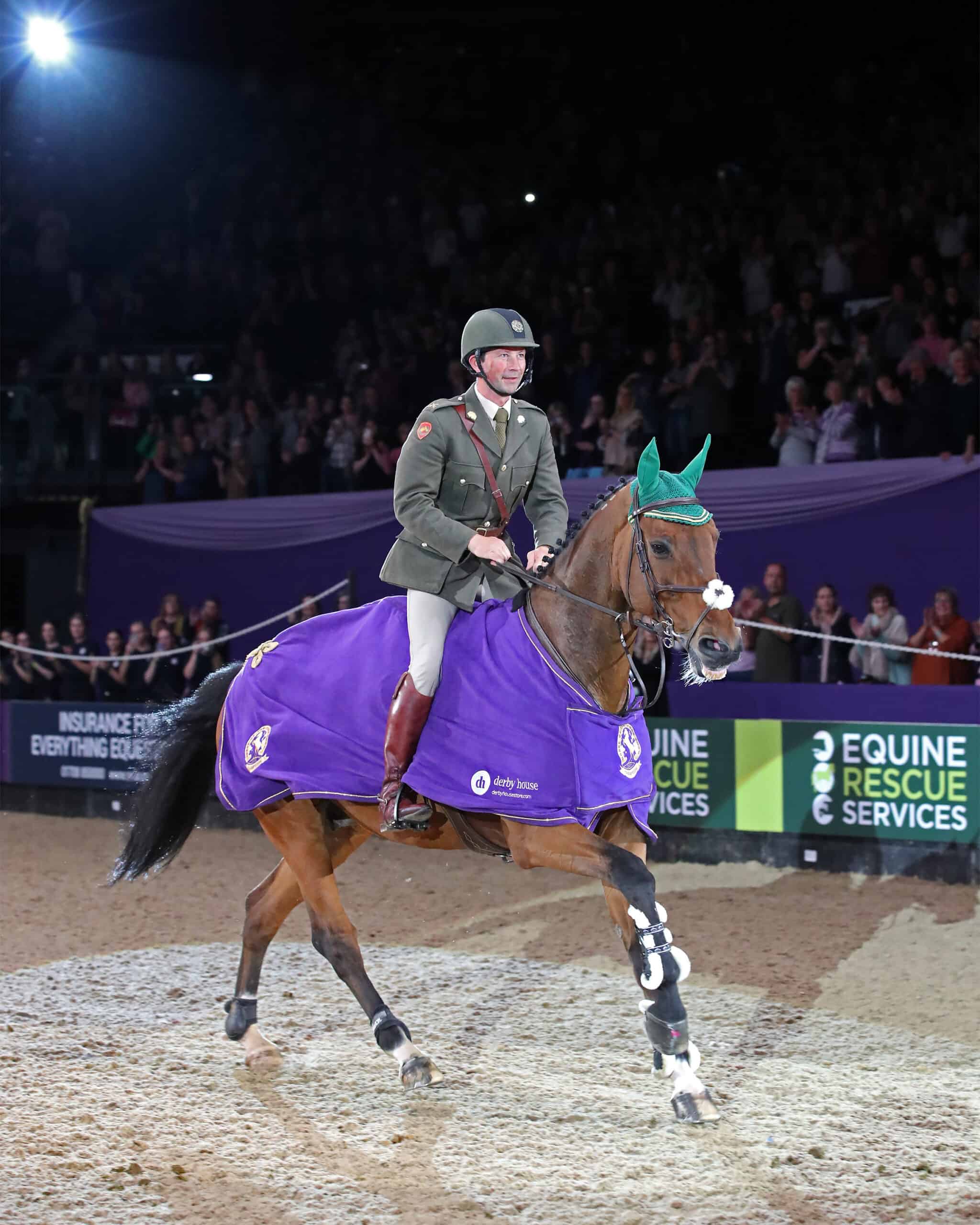 We Salute You Commandant Curran and Quarter Horse of the Year